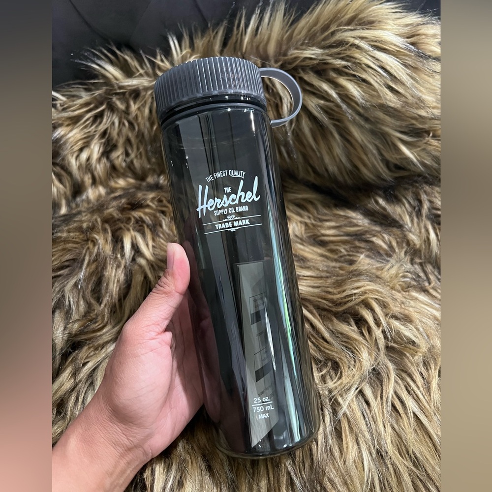 Herschel Supply Company Black Water Bottle